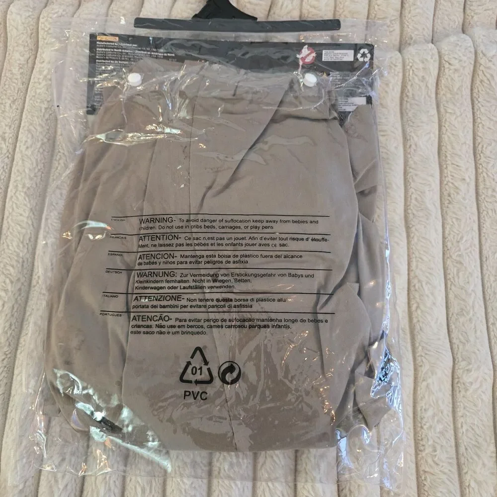 Rubie's Ghostbusters Costume Kids Childs Unisex Size Large 12-14